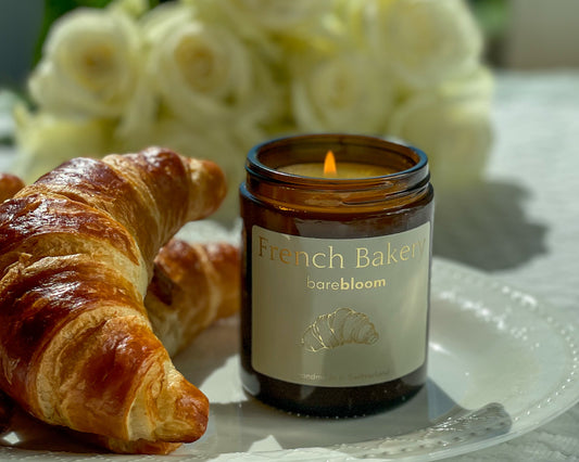 French Bakery scented candle, Handmade 100% soy candle